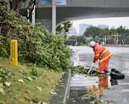 Southern China faces torrential rain, floods after Typhoon Noul makes landfall  