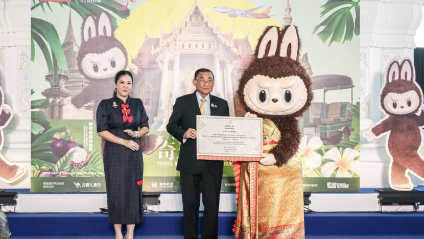 Fluffy Labubu monster’s Thailand tour a sign of surging Chinese toy trend in Southeast Asia 