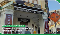 Liputan Wartawan (31 Jan) | Hari terakhir Warong Nasi Pariaman terima sambutan hebat