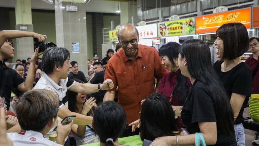 PE 2023: 'Let people judge for themselves', says Tharman in response to Tan Kin Lian's 'Singapore-born' claim