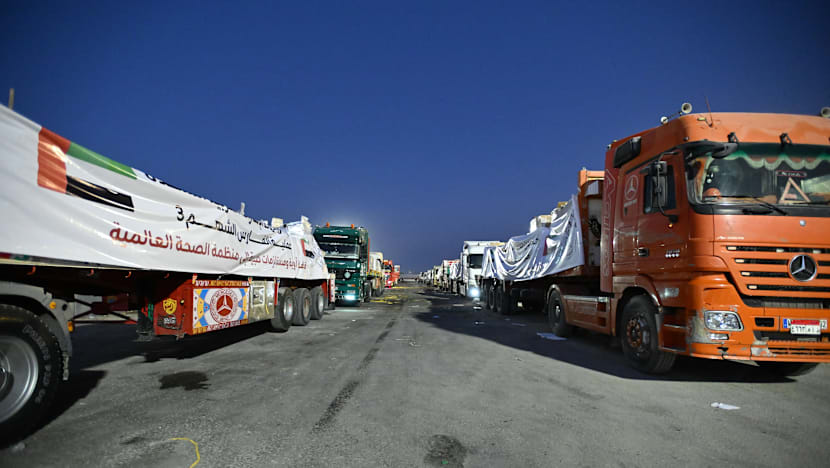 UAE, Gaza, Operation Chivalrous Knight 3, Lintasan Rafah, Mesir