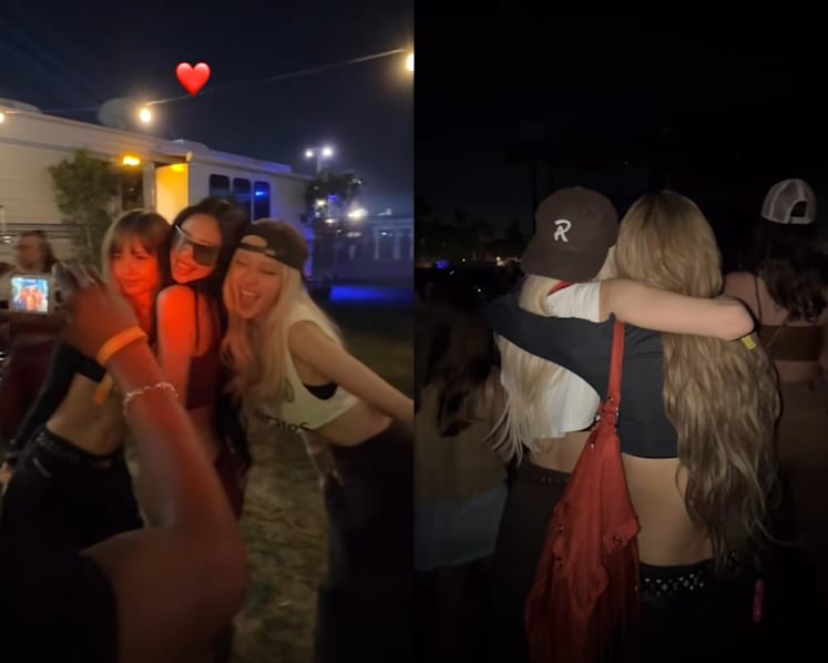 Blackpink’s Jennie, Lisa, and Rose reunite at Coachella music festival 