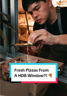 Imagine waking up to the smell of pizza...😋 This home pizza business bakes fresh pizzas ranging from Parma Ham to Hawaiian, from just $13.90! #8dayseat #homebusiness #sgtiktok #sgfyp 