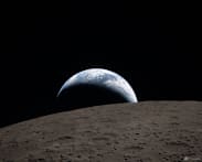 NASA releases picture of 'Earthset' shot by Artemis crew