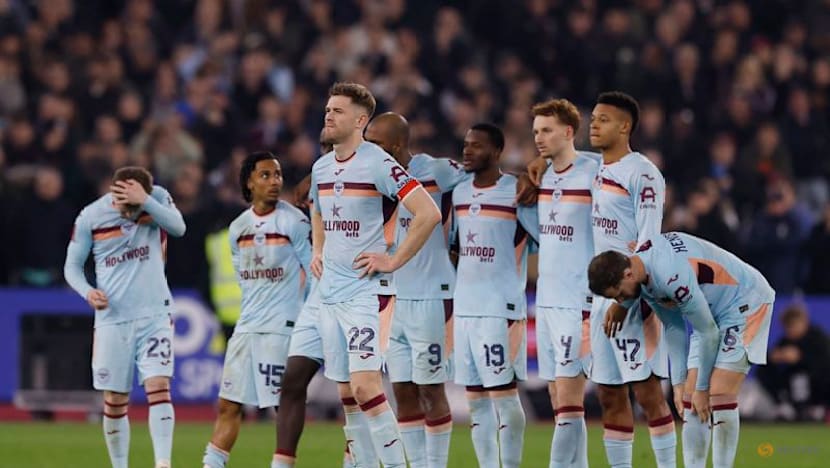 West Ham reach FA Cup quarter-finals with shootout win over Brentford