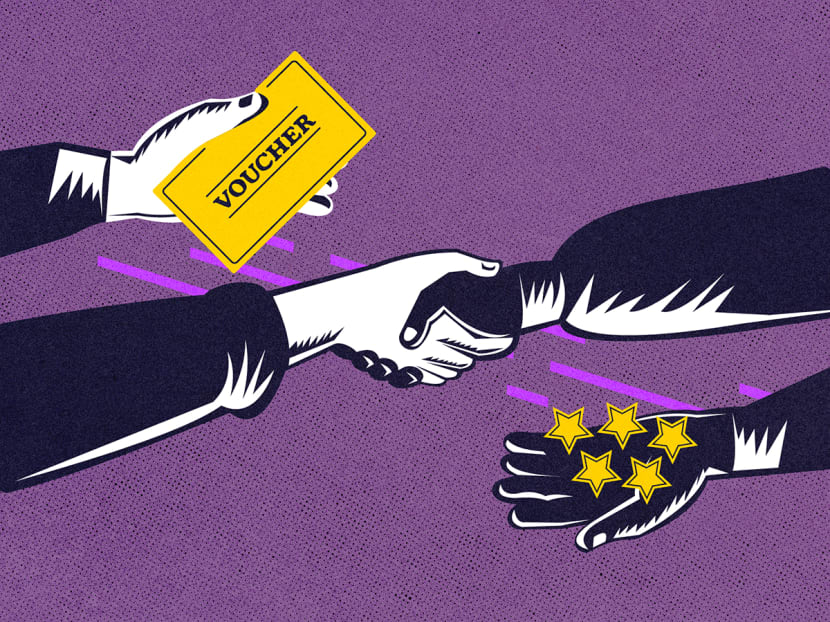 Fair or fake? Businesses offering freebies for positive online reviews draw mixed reactions Fair or fake? Businesses offering freebies for positive online reviews draw mixed reactions