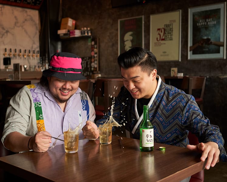 Soju is becoming more popular in Singapore, thanks to the Korean wave