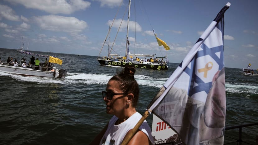 Penyokong tebusan di Gaza anjur tunjuk perasaan di Pantai Tel Aviv, gesa Netanyahu henti perang