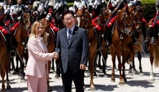 Italy's Meloni and South Korea's Lee agree to deepen ties in Rome talks