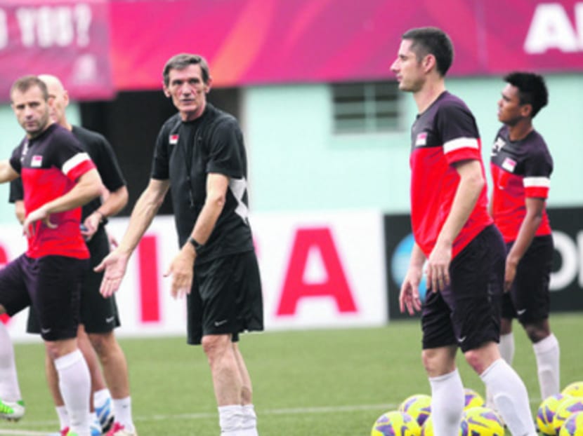 National coach Radojko Avramovic has achieved so much for Singapore football since 2003. Photo by WEE TECK HIAN
