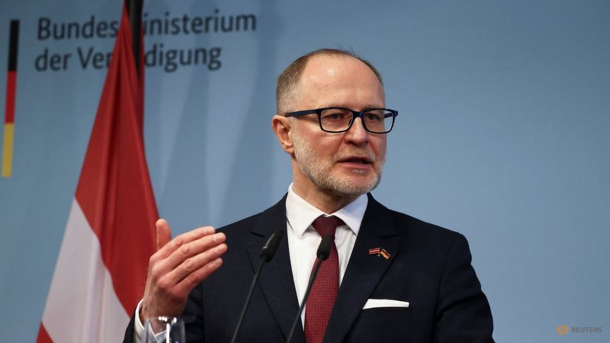 Latvian defence minister resigns after Ukrainian drones hit oil tanks