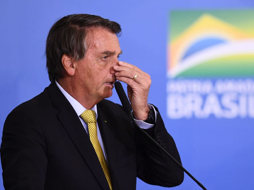 Following dozens of often tense and harrowing hearings, the report finds Mr Bolsonaro (pictured) "deliberately exposed" Brazilians to "mass infection" in a disastrous attempt to reach herd immunity from the coronavirus.