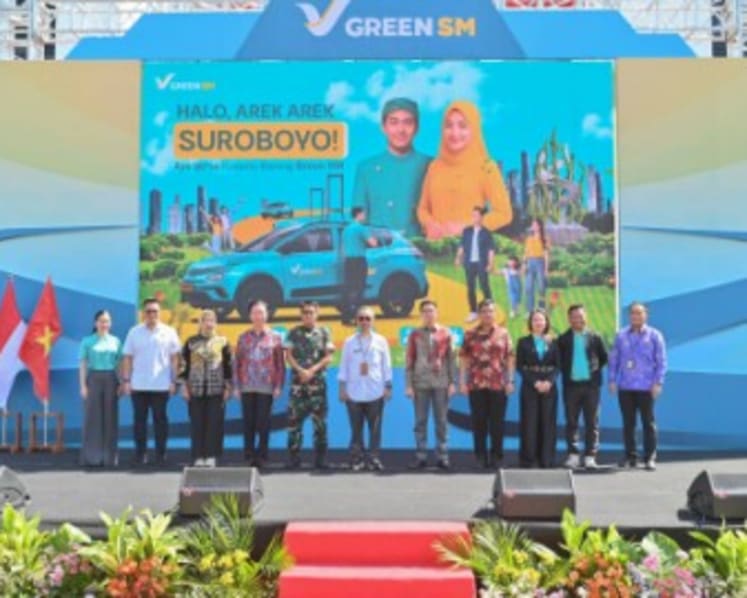 Green SM debuts in Surabaya, driving a cleaner and smarter way to travel