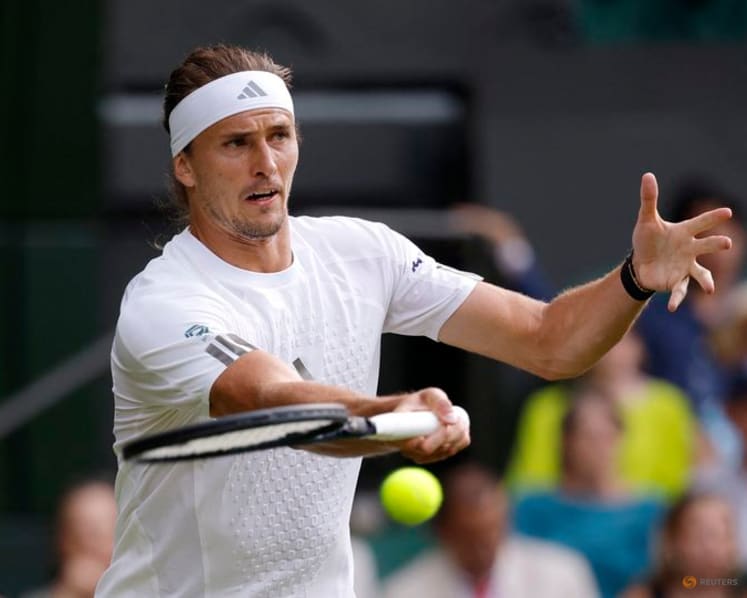 Zverev fends off Blockx barrage to avoid first-round loss