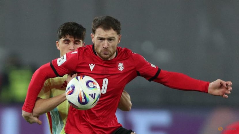 Oyarzabal nets double as Spain beat Georgia to all but seal World Cup spot