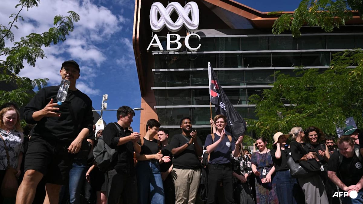 Journalists at Australia's public broadcaster ABC hold 24-hour strike over pay