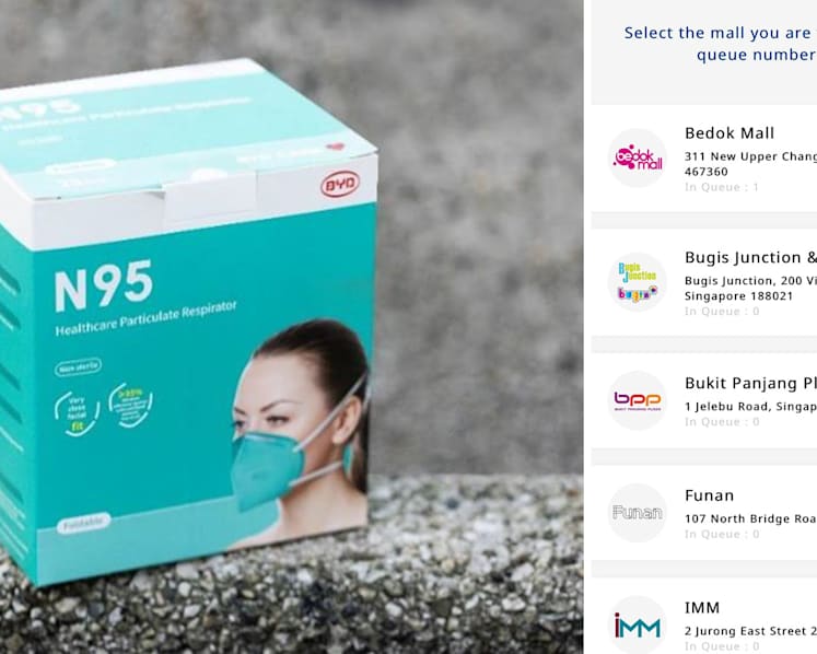 Free N95 & Surgical Masks Available From Aug 26: How To Use The Digital Queue System So You Don’t Have To Wait In Line