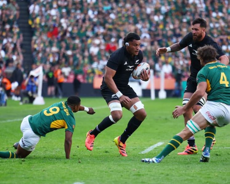 All Blacks take major advantage in South Africa series after first-test success
