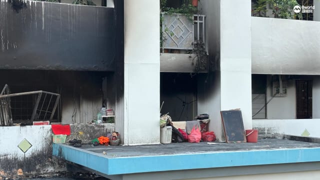 大巴窑火患酿两死 邻居：死者囤积杂物