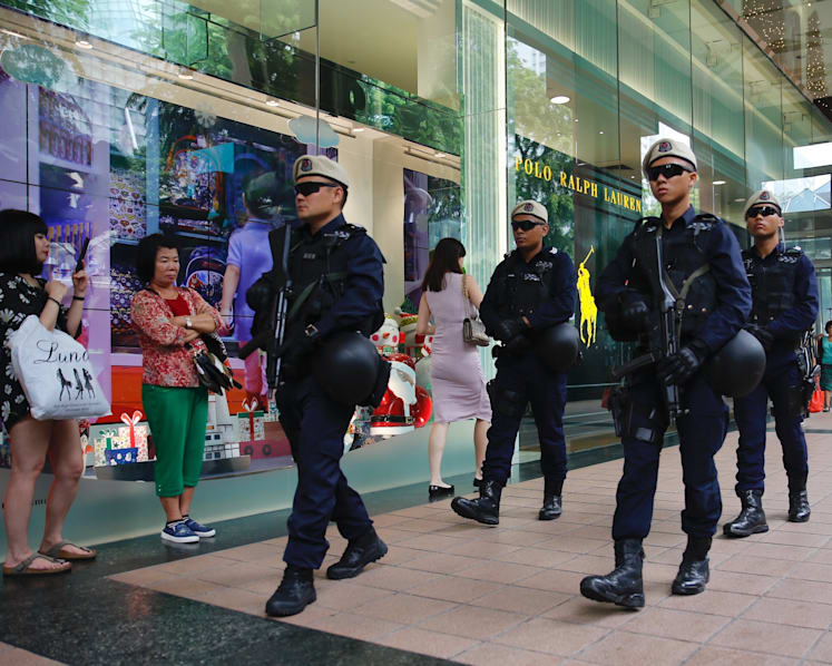 New quick-reaction police teams in Orchard, areas with high footfall to deter terror threats