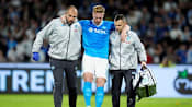 Napoli's De Bruyne sidelined with thigh injury