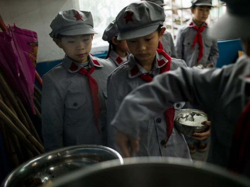 Chinese children learn patriotic spirit at 'Red Army school'