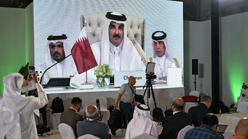 Israel attack aimed to halt Gaza talks, Qatar emir tells emergency summit