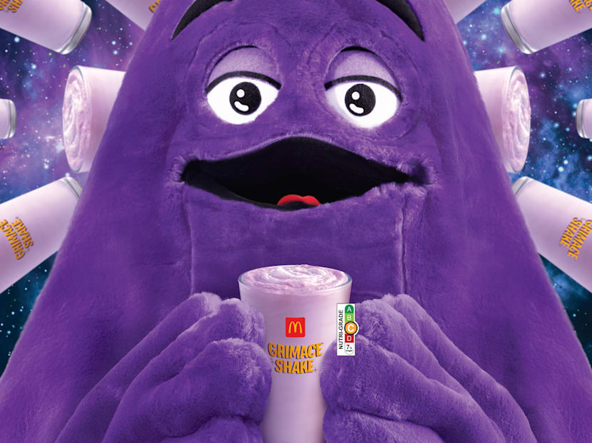 Viral Grimace Shake finally lands in McDonald's Singapore along with new spicy tomato ebi burger