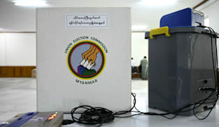 Myanmar junta says no voting in dozens of constituencies