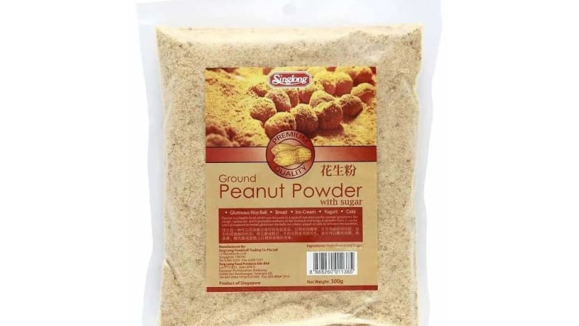 SFA recalls Singlong brand ground peanut product due to high levels of cancer-causing aflatoxins