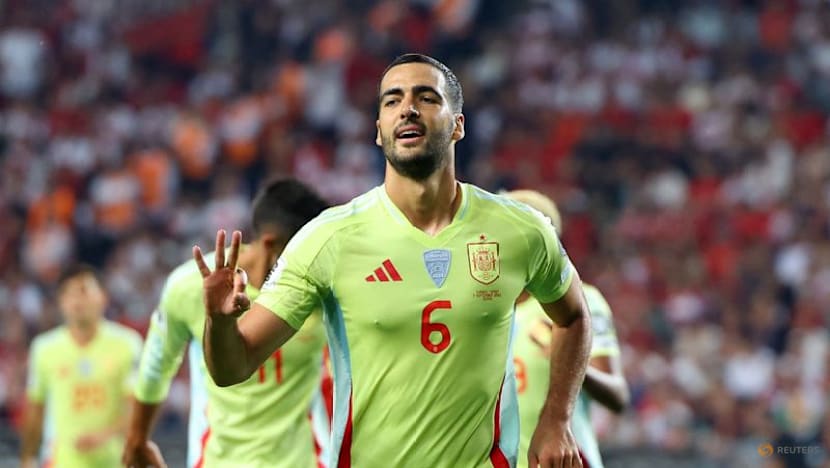 Ruthless Spain dismantle Turkey as Merino hat-trick seals 6-0 win