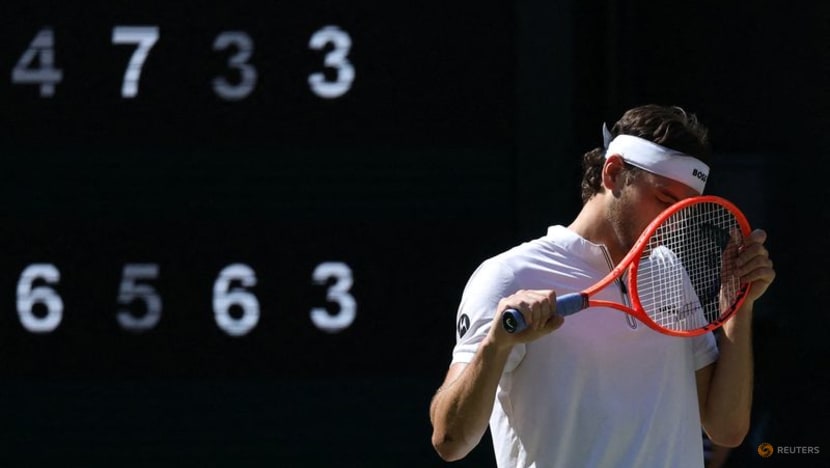 Fritz vows to learn lessons as Wimbledon dreams dashed by Alcaraz