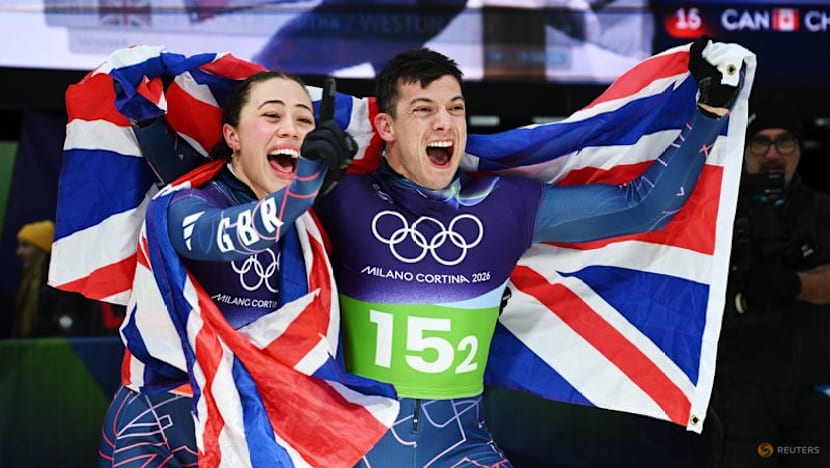 Skeleton-Weston and Stoecker claim first mixed team gold for Britain