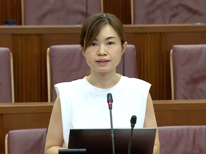 MP Tin Pei Ling speaking in Parliament on May 7, 2024. MP Tin Pei Ling speaking in Parliament on May 7, 2024.