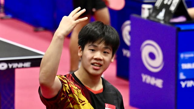 连续两届夺三金！郭勇力压印尼对手 乒乓男单卫冕