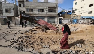 Israel intensifies Gaza bombardment as Trump visits Gulf  