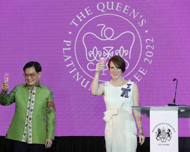 UK, Singapore partnership continues to grow; DPM Heng Swee Keat congratulates Queen Elizabeth on her Platinum Jubilee 