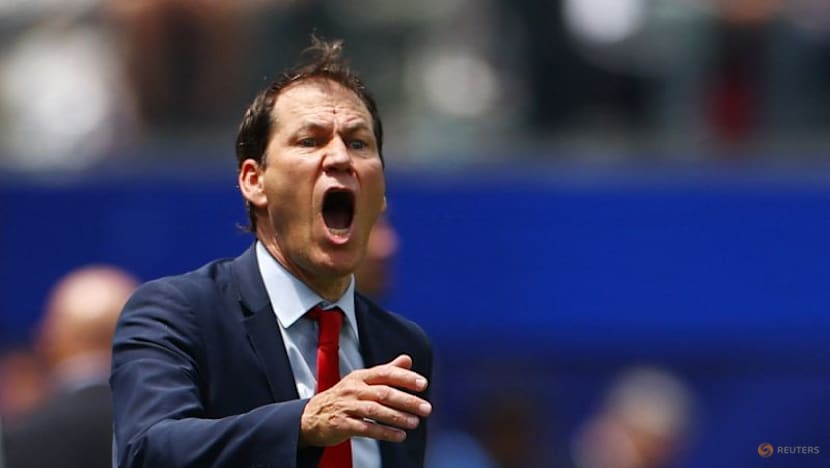 Belgium coach Garcia's tenure in doubt after Courtois substitution