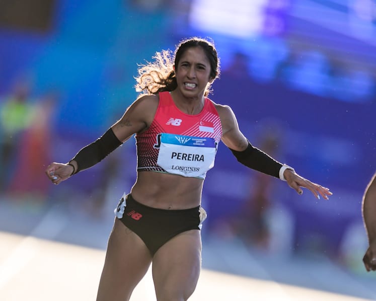Singapore's Shanti Pereira finishes eighth in Commonwealth Games 200m final