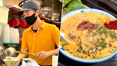 Hawker Sells $2.50 Sungei Road-Style Laksa After Quitting Sales Manager Job