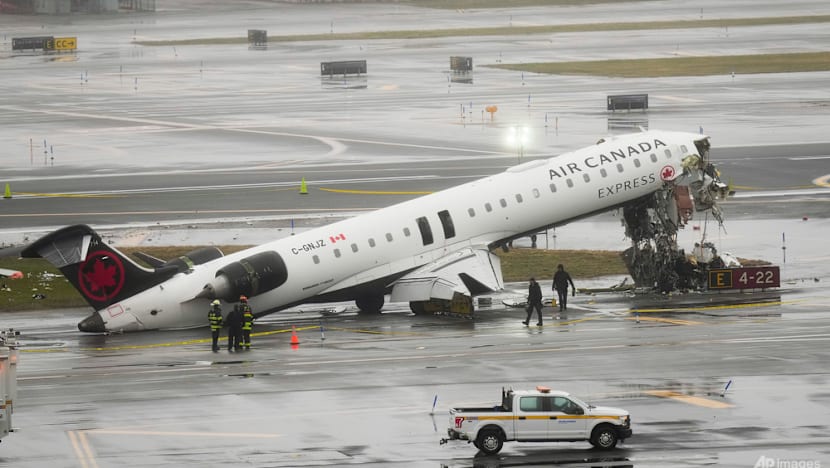 Two dead in New York jet collision, Trump deploys ICE to strained US airports