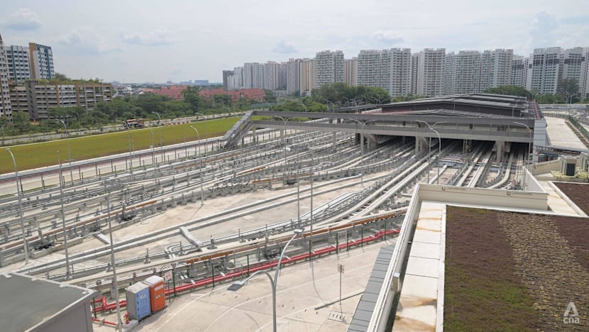 A first look at the expanded Sengkang-Punggol LRT depot