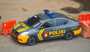 Unik, ibu hamil di Labuhanbatu, Sumut, ngidam naik mobil polisi