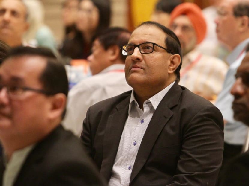 A file photo of former Cabinet minister S Iswaran.