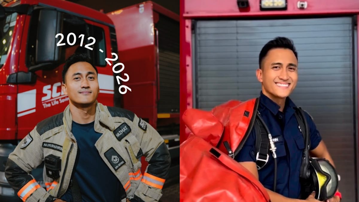 Tampines Fire Station's Handsome Firefighter Leaves SCDF After 14 Years