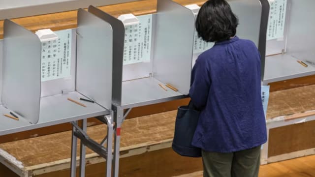 日本今天举行众议院选举 投票站已经开放