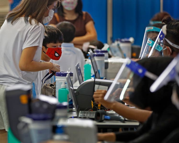 Over 192,000 children aged 5 to 11 have received first dose of Covid-19 vaccine: MOE 