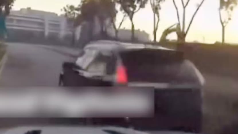 Tampines accident: Car workshop employee files police report over death threats after posting dashcam footage Tampines accident: Car workshop employee files police report over death threats after posting dashcam footage