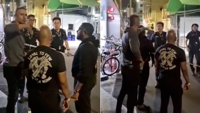4 men charged after allegedly harassing police officers at Little India crime scene