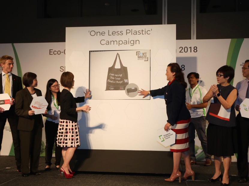 The “One Less Plastic” campaign aims to reduce the consumption of disposable plastic bags by 25 per cent over the next year.